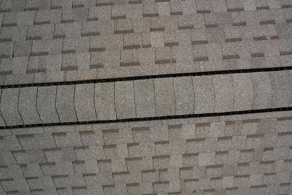 roof ridge exhaust ventilation on a michigan roof